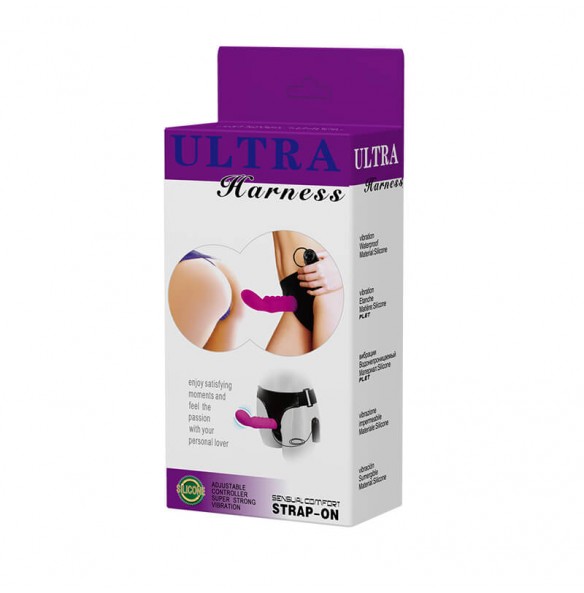 BAILE - Ultra Harness Female Vibrators Strap-On (L:15.5cm - D:3.7cm) BAILE - Ultra Harness Female Vibrators Strap-On (L:15.5cm - D:3.7cm)